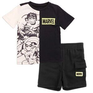 SPIDER-MAN Boys Toddler 2-Piece Short Set